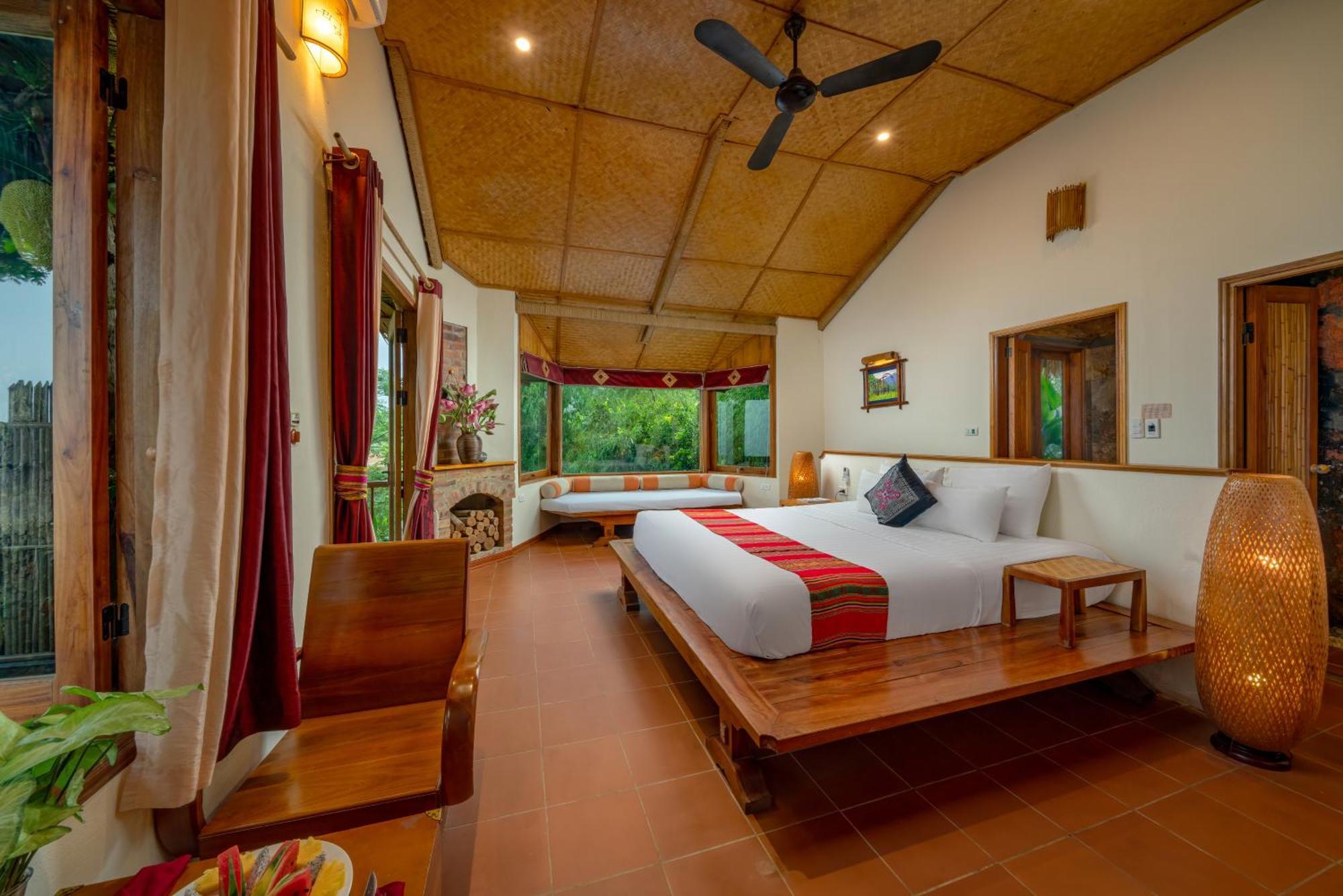 Puluong Retreat Hotel Pu Luong Bagian luar foto